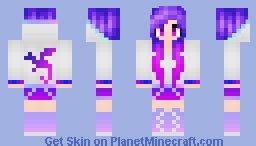 Dragon Girl Minecraft Skin