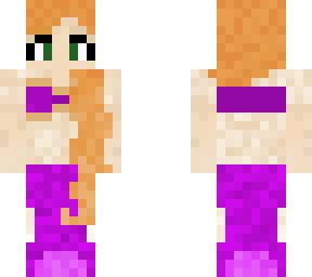 Purple Mermaid | Minecraft Skin