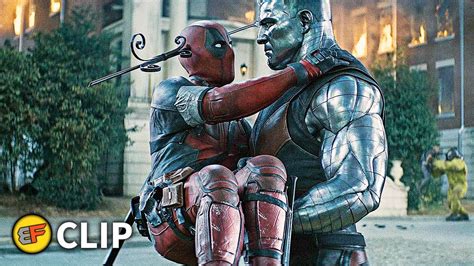 Deadpool Going Gay For Colossus Scene | Deadpool 2 (2018) Movie Clip HD ...