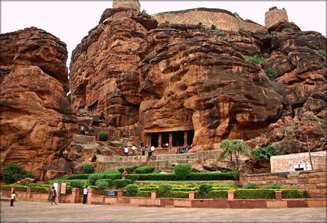 Badami Caves | Badami is famous for its rock-cut temples and… | Flickr