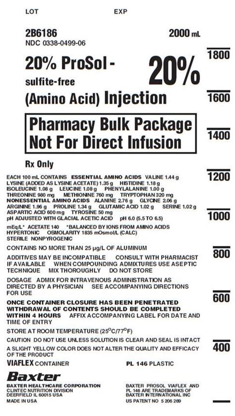 DailyMed - PROSOL- valine, lysine, histidine, isoleucine, leucine ...