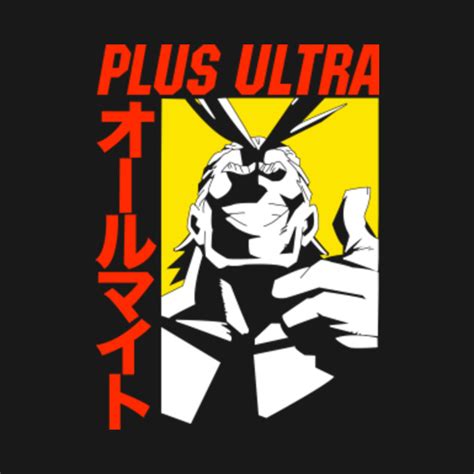 My Hero Academia All Might Plus Ultra - All Might Plus Ultra - T-Shirt ...