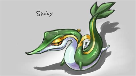 Snivy by Noupie on DeviantArt