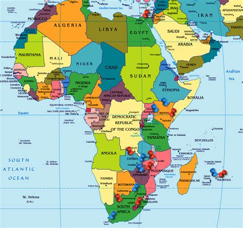 Mauritius Map Africa