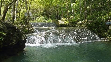 Waterfalls on Samal Island, Davao, Mindanao, Philippines Stock Image ...