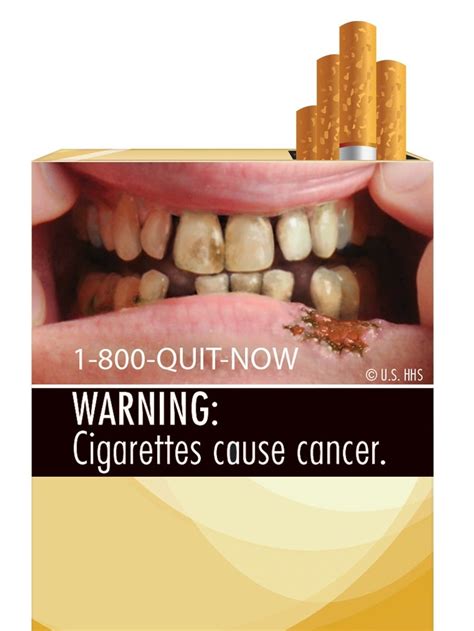 Real Warning Labels On Cigarettes