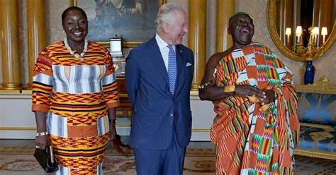 Asantehene Otumfuo Osei Tutu II Meets King Charles III At Buckingham ...