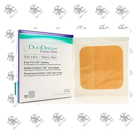 Duoderm ExtraThin Hydrocolloid Wound Dressing, For Protection From ...