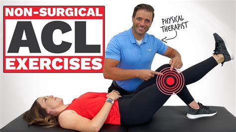 Home Exercises To Rehab An ACL Injury (NON Surgical!)