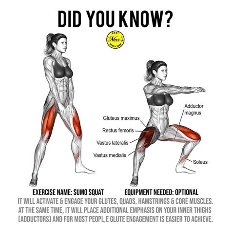 Sumo Squats | Benefits of squats, Sumo squats, Soleus exercises