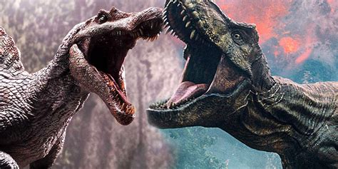 Jurassic World Gave The T-Rex Revenge On The Spinosaurus