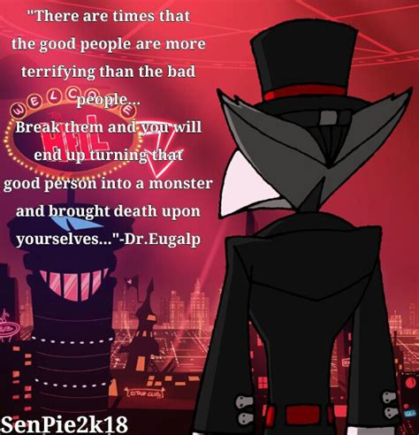 HHOC The important quote of Dr.Eugalp | Hazbin Hotel (official) Amino