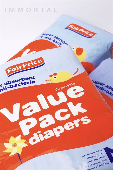 FairPrice Value Pack Diapers packaging design by IMMORTAL Brand ...