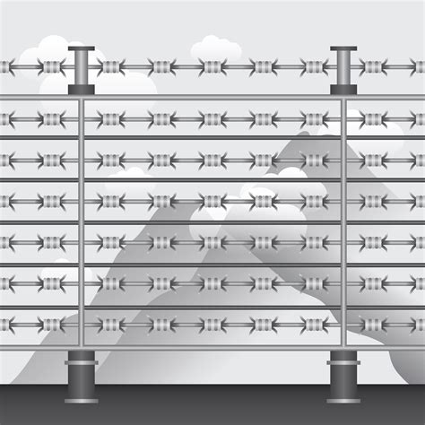 Razor Wire Vector 173965 Vector Art at Vecteezy
