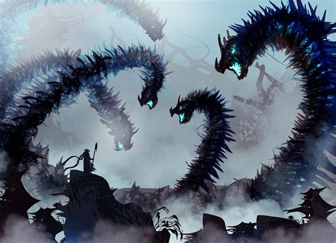 Hydra by John (TacoSauceNinja) | Fantasy kreaturen, Wesen, Fantasy