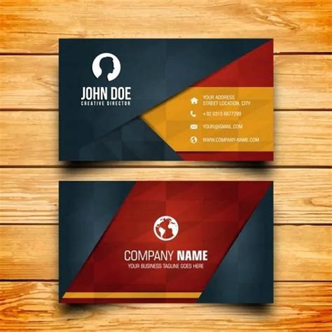 Business Card Design in Rajkot | ID: 16746200373