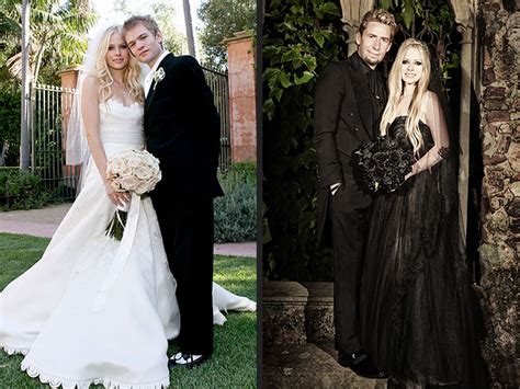 OFM | Avril Lavigne’s Black Wedding Gown