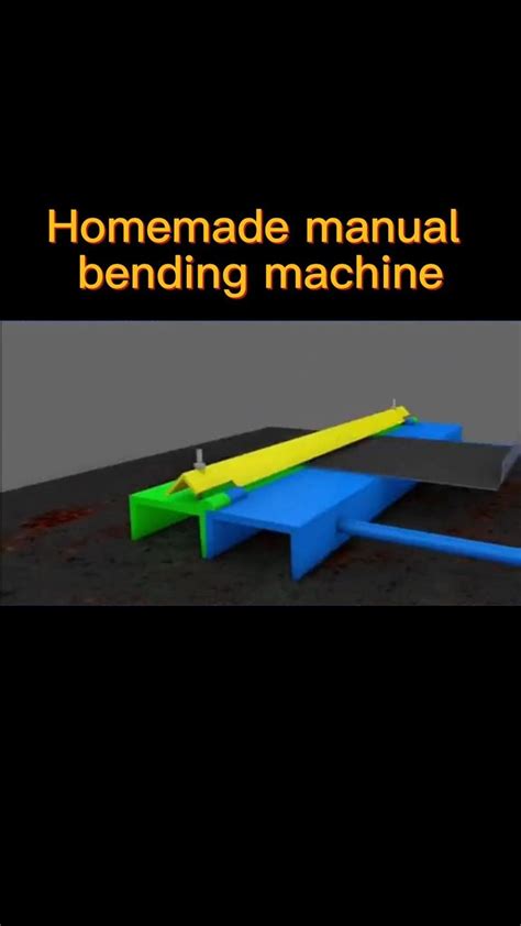 Homemade manual bending machine | Metal bending tools, Metal working ...