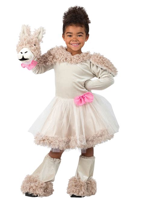 Puppet Llama Costume for Girls