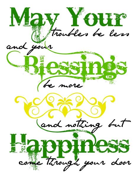 Irish Blessing Printable Art | Irish blessing and Printable art