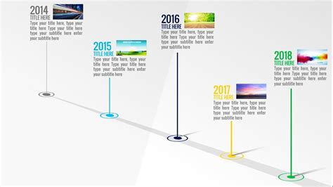 Simple Animated Powerpoint Timeline Slide Design Tutorial | The Best ...