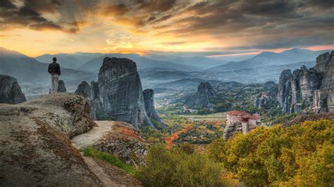 Exploring the hiking paths of Meteora - Travel to Greece from Canada ...