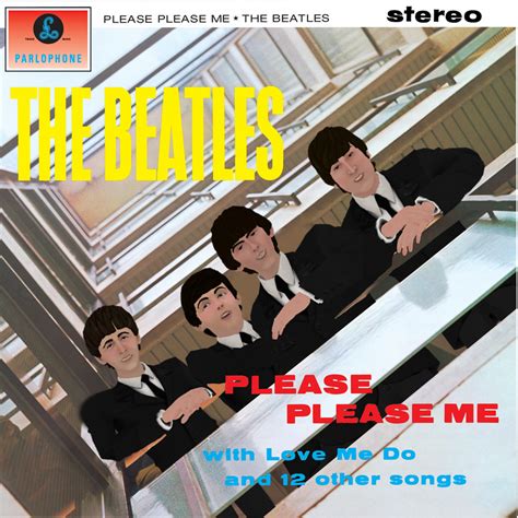 Please Please Me Album Cover 3D Render by SpiritedSpy on DeviantArt