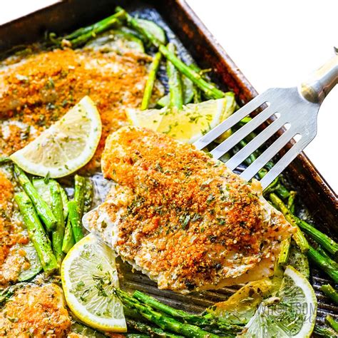 Parmesan Crusted Tilapia (Quick & Easy!) - Wholesome Yum