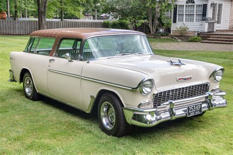 1955 Chevrolet Nomad Shows Off Rare Color Combo, Modern Surprise Under ...