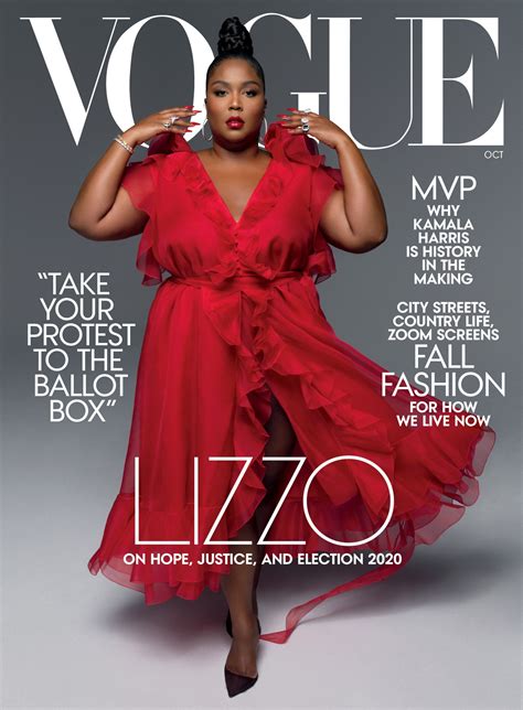 Lizzo Talks Commercialism Of The Body-Positive Movement In Vogue ...