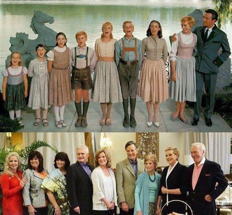 THE SOUND OF MUSIC cast 1965 and 2013 | Movie Reviews from the Dark