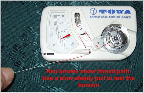 How to Use a Towa Bobbin Tension Gauge - EMBROIDERY-PRO