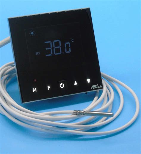 5kw 100-240VAC Radiant Floor Heating Thermostat with External Sensor ...