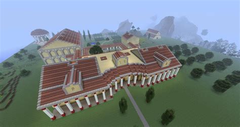 Ancient Roman Villa Minecraft Project