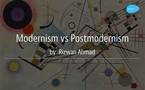 Modernism vs Postmodernism - What is the Difference?