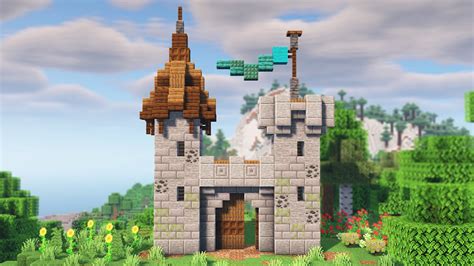 Minecraft Medieval Castle Gate