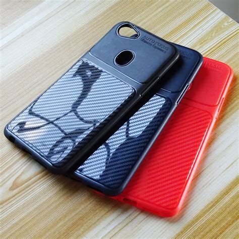 For OPPO F5 Case For OPPO F5 Cover Luxury Carbon Fiber Back Cover for ...