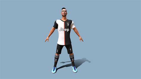 Cristiano Ronaldo - Buy Royalty Free 3D model by pinotoon [fd2951c ...