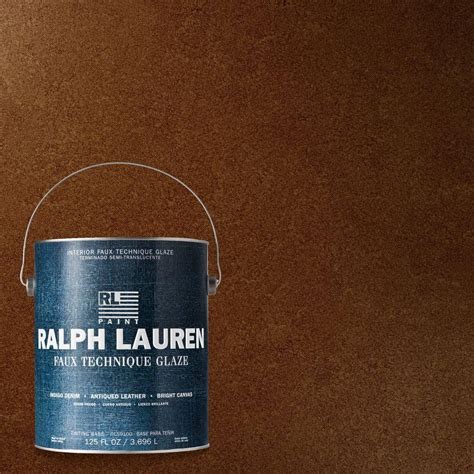 Ralph Lauren 1-gal. Chestnut Antique Leather Specialty Finish Interior ...