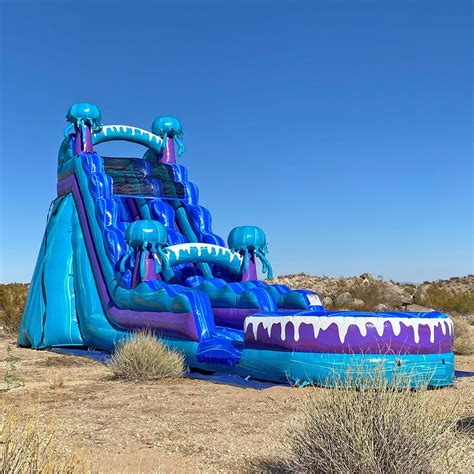 JumpOrange Commercial Grade Water Slide Inflatable with Splash Pool for ...