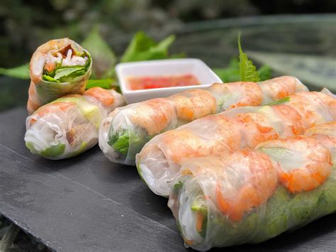 Houston Recipes: Cuc Lam’s Vietnamese Shrimp Spring Rolls