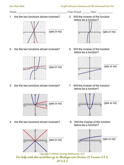 Inverse function graph - AlcideJulia