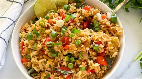 Spicy Thai Fried Rice Recipe