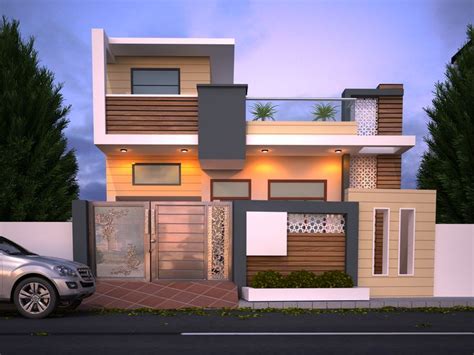 ground floor moden design | Small house design exterior, Building front ...