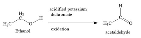 Potassium Dichromate Oxidation