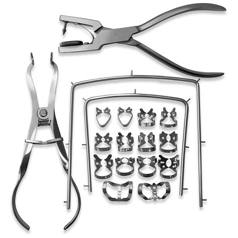 Buy SURGICAL ONLINE Comprehensive Dental Rubber Dam Kit - Medical Grade ...