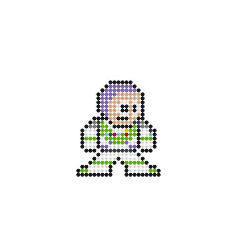 Toy Story Buzz Lightyear Perler Bead Pattern (Request) Perler Bead ...