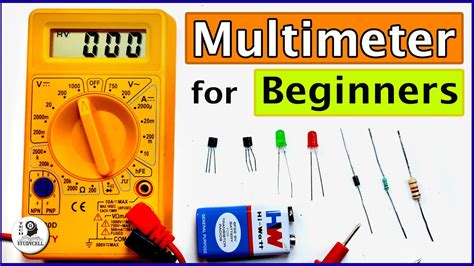 How to use a Digital Multimeter - Best Multimeter for Beginners - YouTube