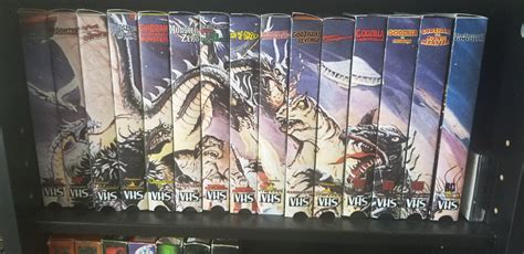 Godzilla VHS Covers