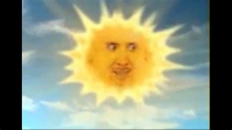 Nicolas Cage Is Teletubbies Sun 2 - YouTube